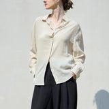 Willow | Women Shirt With Ramie Lyocell Blend