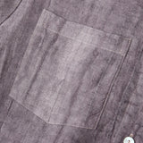 Lily | Women Shirt With Linen Pleated Texture