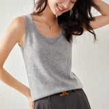 Ivanna | Women Vest With Cashmere Fabric