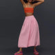 Maravi | Women's Skirt with Stretch Waist and Balloon Hem
