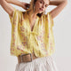 Daisy | Women Top With Chiffon Lace Trim