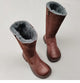 Aubrey | Women’s Riding Boots with Leather and Wool