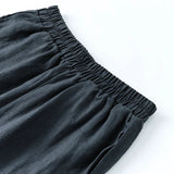 Sylvie | Women's Linen Pants with Elastic Waistband