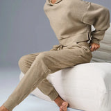 Everly | Women's Corduroy Two Piece Set Lounge Pants