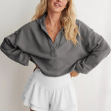 Faye | Women's Cropped Hoodie with Relaxed Fit and Soft Fabric Blend