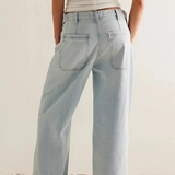 Candace | Women's Wide Leg Denim Jeans with High Waist