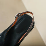Valetta | Women's Platform Sandals with Cross-Strap and Buckle