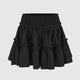 Viora | Women's Skirt with Stretch Waist and Ruffle Layers