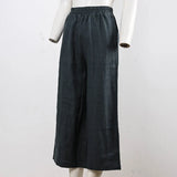 Sylvie | Women's Linen Pants with Elastic Waistband
