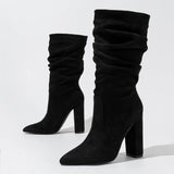 Madison | Women Boots with Pleated Shaft and Toe