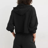Faye | Women's Cropped Hoodie with Relaxed Fit and Soft Fabric Blend