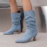 Serene | Women's Boots with Slip-On and Pointed Toe