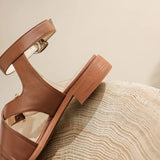 Calista | Women’s Sandals with Straps and Square Toe