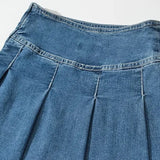 Lila | Women's Skirt with Pleated Buckle Detail