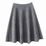 Theodora | Women's Skirt with High Waist and Umbrella Cut