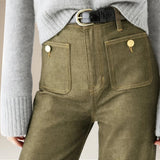 Briar | Women's Wide Leg Denim Jeans with High Waist
