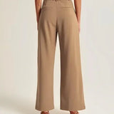 Colette | Women's High Waist Wide Leg Tailored Trousers