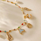 Sirena | Women Bracelet with Shell Design and Gold Plating