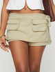 Dakota | Women's Skirt with Low Rise and Front Pockets