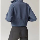 Taylor | Women's Half-Zip Fleece Hoodie for Workout and Training