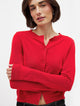 Camille | Women Cardigan With Knit Round Neck