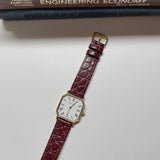 Estoria | Women Wrist Watch with Square Case and Roman Numerals