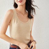 Ivanna | Women Vest With Cashmere Fabric