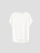 Genevieve | Women Tee With Cotton Linen Oversized Fit