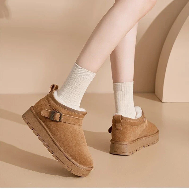 Winslet | Women Boots with Plush Interior and Non-slip
