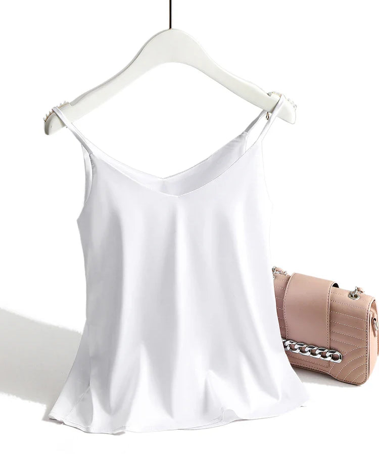 Madison | Women Camisole Tops with Silk Blend Layering