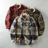 Nolan | Men's Fleece Lined Flannel Shirt Jacket