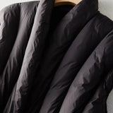 Jordan | Women's Quilted Duck Down Vest with Belted Waist