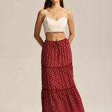 Lorette | Women's Skirt with Drawstring Waist and Side Pockets
