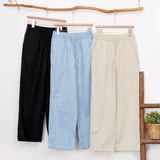 Amelia | Women's Pants with Elastic Waist and Drawstring Tie