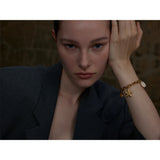 Marée | Women Bracelet with Starfish and Gold Plating