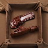 Florentine | Women's Slides with Cushioned Insole and Straps