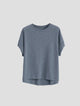 Genevieve | Women Tee With Cotton Linen Oversized Fit