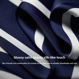 Maren | Women Blouse With Satin Stripe Design