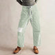Vera | Women's Striped Patchwork Pants with Drawstring Waist