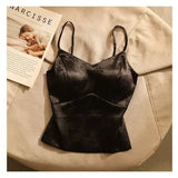 Juliette | Women Top With Satin Floral Jacquard