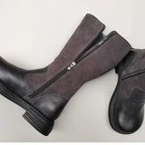 Aubrey | Women’s Riding Boots with Leather and Wool