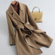 Kate | Women's Wool Cashmere Blend Coat with Belted Waist