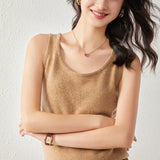 Ivanna | Women Vest With Cashmere Fabric