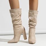 Madison | Women Boots with Pleated Shaft and Toe