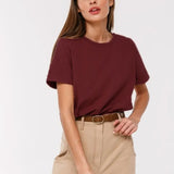 Elise | Women Tee With Relaxed Fit And Cotton