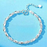 Clara | Women Bracelet with Sterling Silver and Heart Design