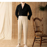 Grayson | Men's Cotton Seersucker Cuban Collar Shirt