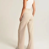 Colette | Women's High Waist Wide Leg Tailored Trousers