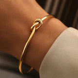 Laccio | Women Bracelet with Knot Design and Stainless Steel
