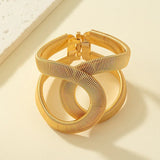 Empress | Women Cuff with Coil Design and Zinc Alloy